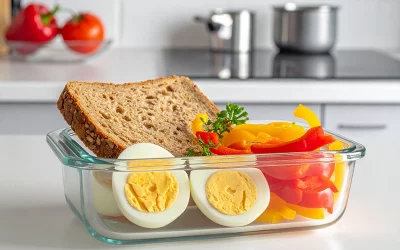 Sattmacher Protein-Frühstück mit Vollkornbrot