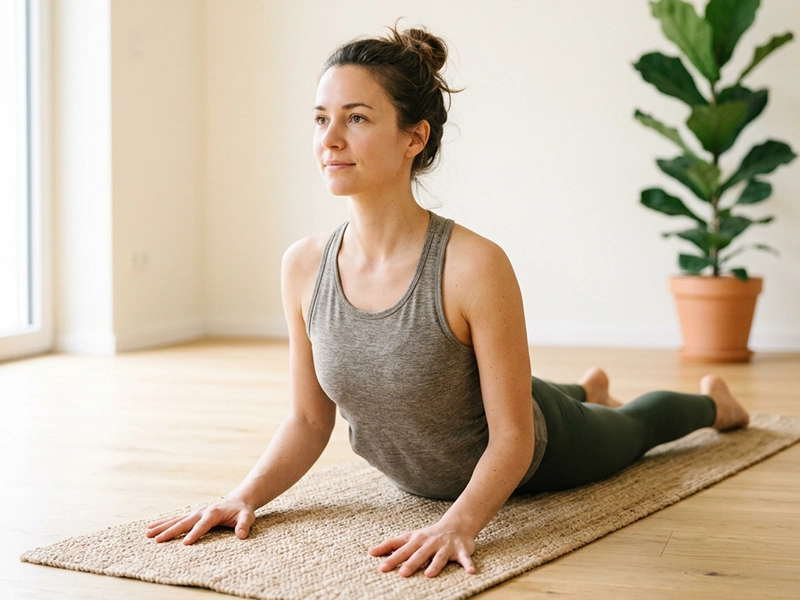 Yoga für Anfänger Übungen für zuhause